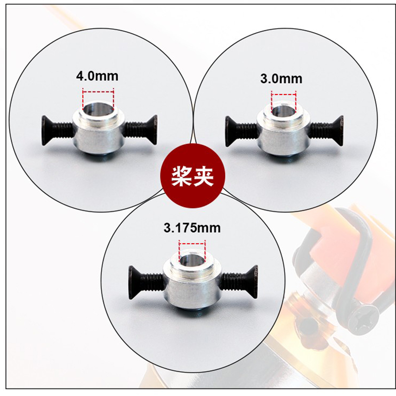 4 個 3.0/3.17/4.0 ミリメートル飛行機プロペラ - Brushless Motor Thrust Test Stand のレビューと価格